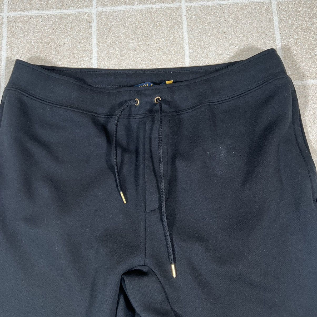 Polo Ralph Lauren Polo Ralph Lauren L Gold Zipper Knit Jogger Pants Black Size US 32 / EU 48 - 3 Thumbnail