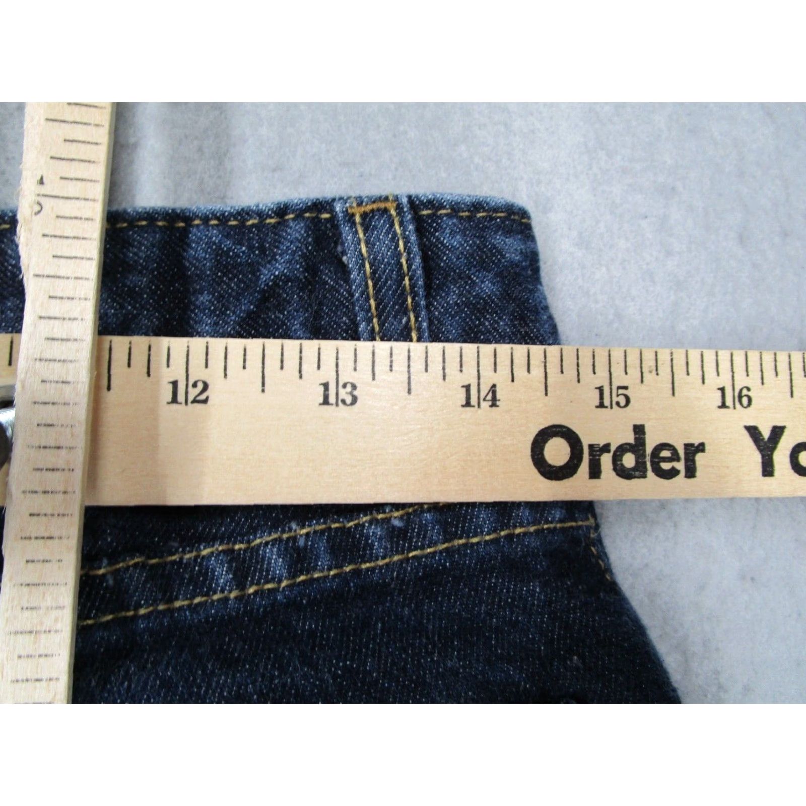 Gap VINTAGE Gap Jeans Women Bootcut Denim 6 Regular Blue Mid Rise 29x30 Dark Wash 5-Pocket Classic Womens Size 28" / US 6 / IT 42 - 6 Thumbnail