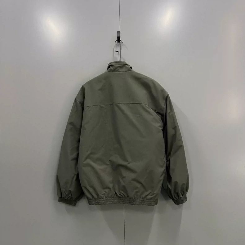 Balenciaga Balenciaga Olive embroidered logo jacket Size US M / EU 48-50 / 2 - 2 Thumbnail