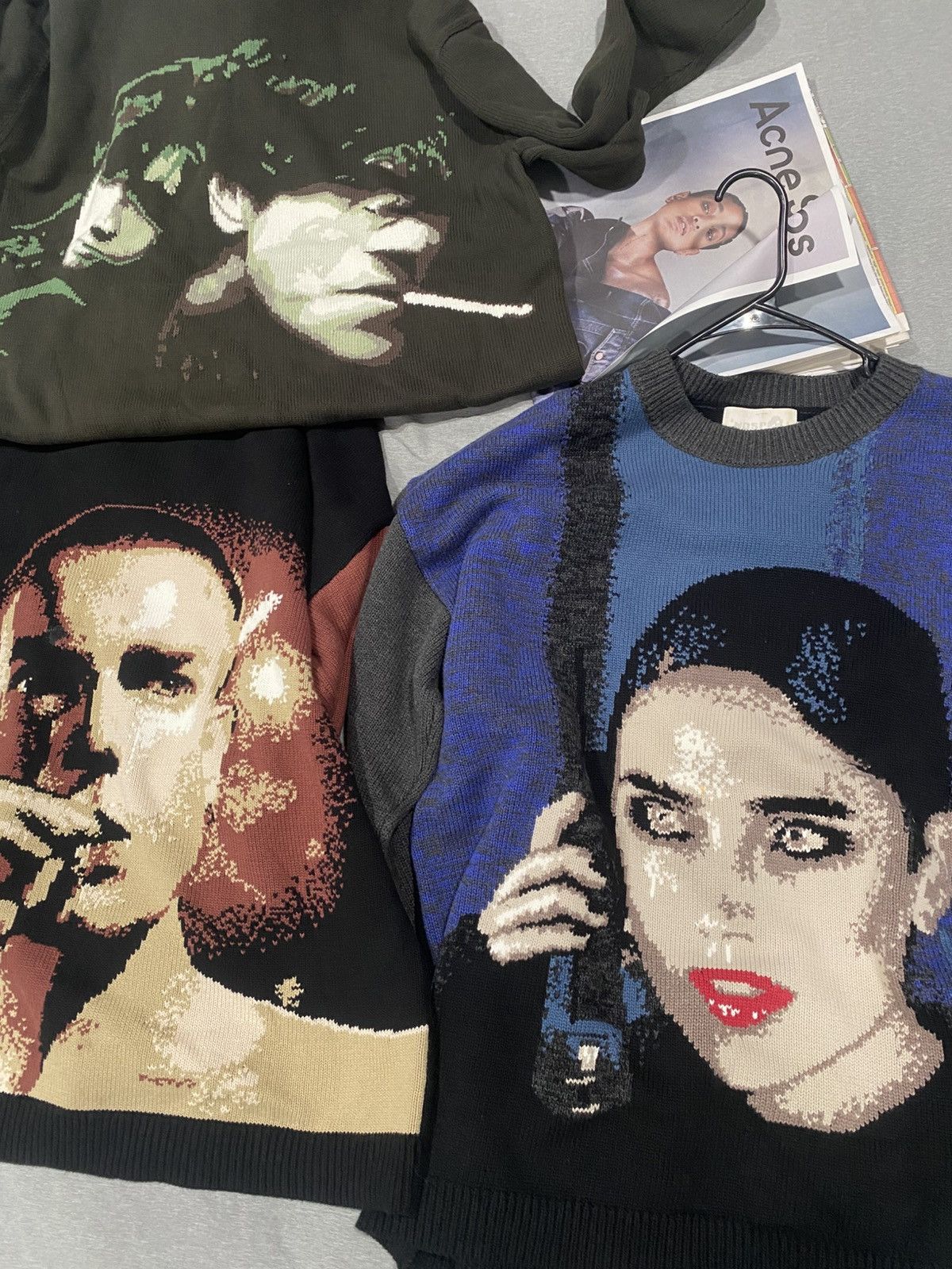 Vintage Requiem for a Dream Knit Sweater by NewDaySamePain Size US XL / EU 56 / 4 - 7 Thumbnail