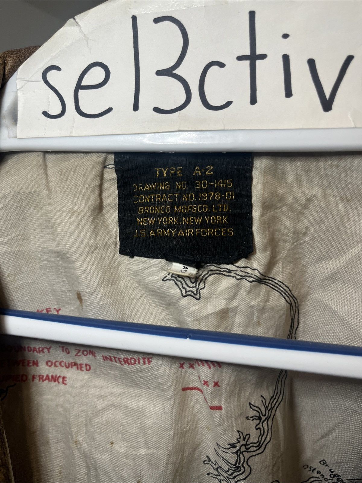 Vintage Type A-2 Flyer’s Leather Jacket