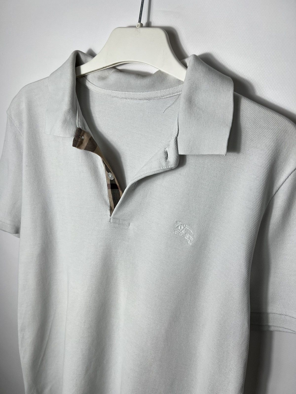 Burberry Vintage Streetwear luxury Burberry Brit Nova check T-Shirt Size US M / EU 48-50 / 2 - 2 Thumbnail