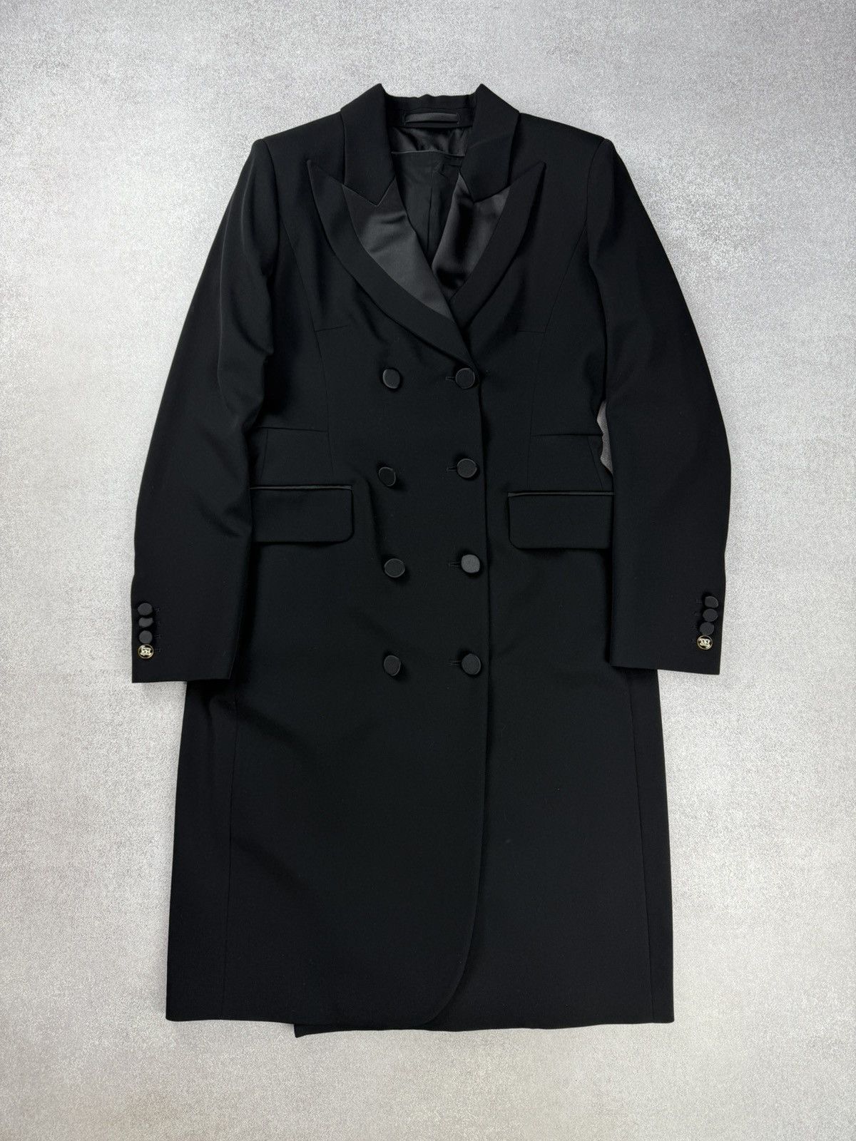Max Mara Max Mara Women’s Black Selvi Wool Blazer Dress Size M / US 6-8 / IT 42-44 - 1 Thumbnail