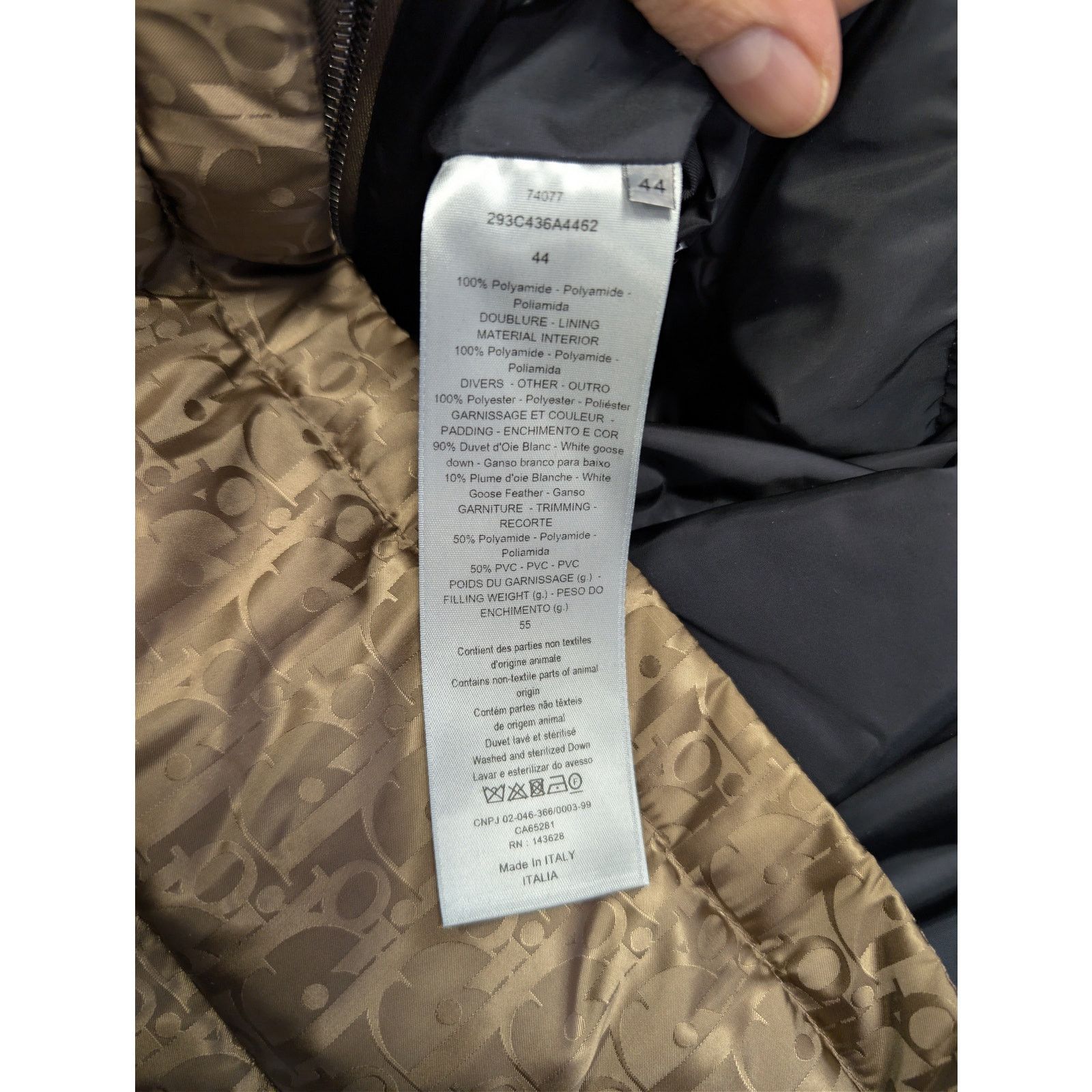 Dior o1rshd1 Down Jacket in Brown Size US S / EU 44-46 / 1 - 18 Thumbnail