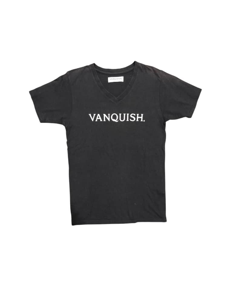 Japanese Brand × Vanquish Vanquish spellout V-neck shirt Size US XS / EU 42 / 0 - 1 Thumbnail