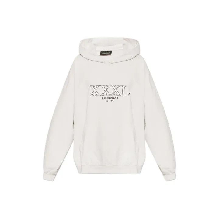 Balenciaga Balenciaga Men's FW22 Logo Cotton Hoodie Size US M / EU 48-50 / 2 - 1 Thumbnail