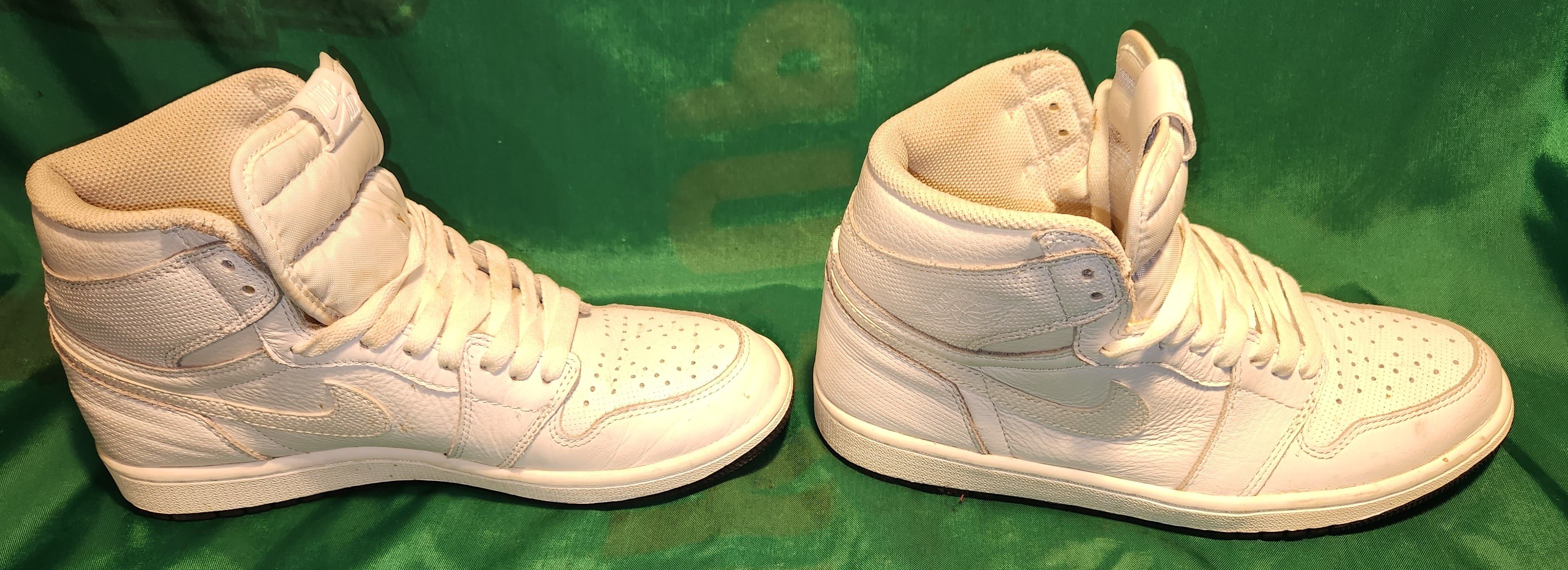 Nike Nike Jordan 1 Retro White Perforated - Size 8 Size US 8 / EU 41 - 7 Thumbnail