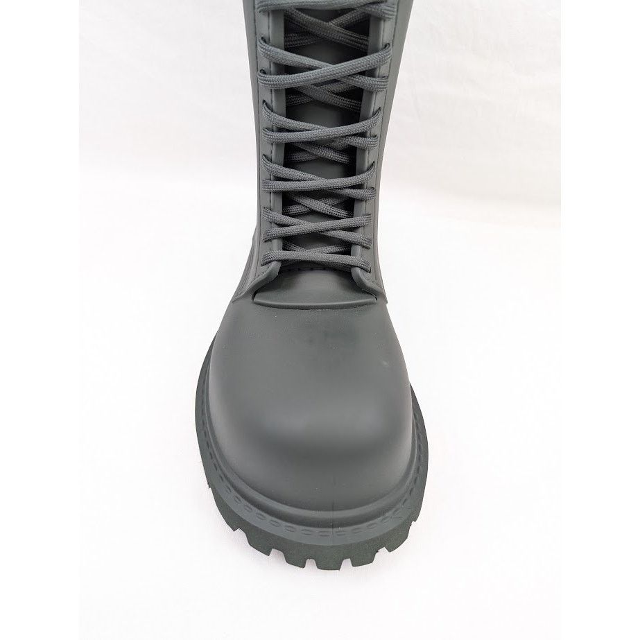 Balenciaga o1rshd1 Full Steroid Boots in Dark Khaki Size US 8 / EU 41 - 8 Thumbnail