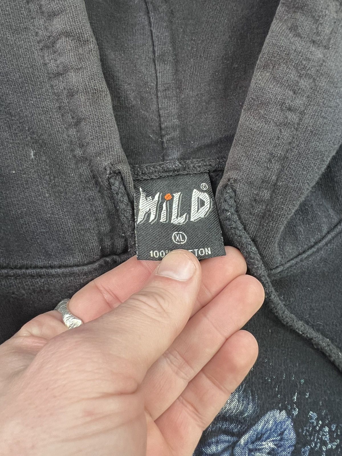 Harley Davidson × Japanese Brand Tiger Vintage Y2K Harley Davidson Sun faded Hoodie Flame Size US L / EU 52-54 / 3 - 7 Thumbnail