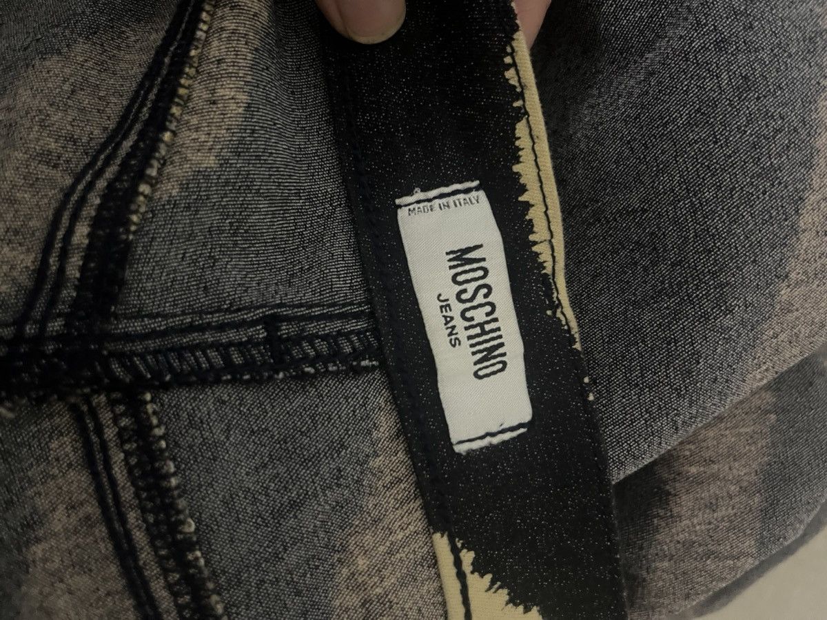 Moschino 00s Moschino Zebra Flared Pants Size US 30 / EU 46 - 6 Thumbnail