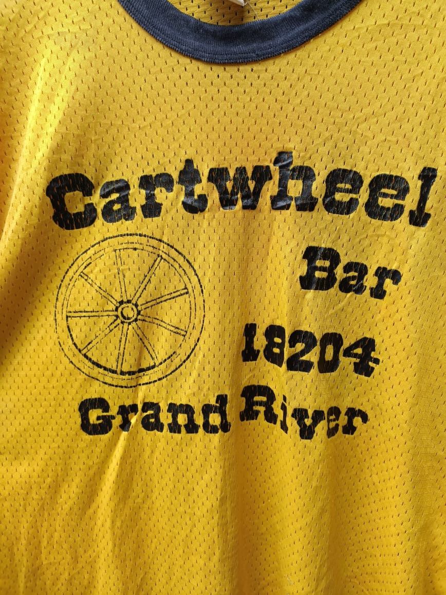 Vintage Vintage Jersey Cartwheel nylon 60's Size US L / EU 52-54 / 3 - 5 Thumbnail