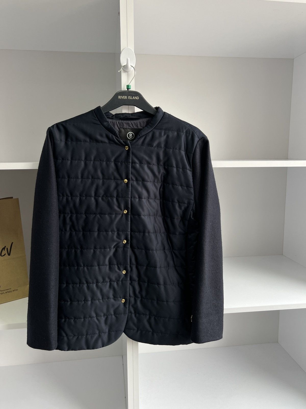 Bogner × Designer × Vintage Vintage Bogner Women’s luxury navy designer jacket Size XL / US 12-14 / IT 48-50 - 5 Thumbnail