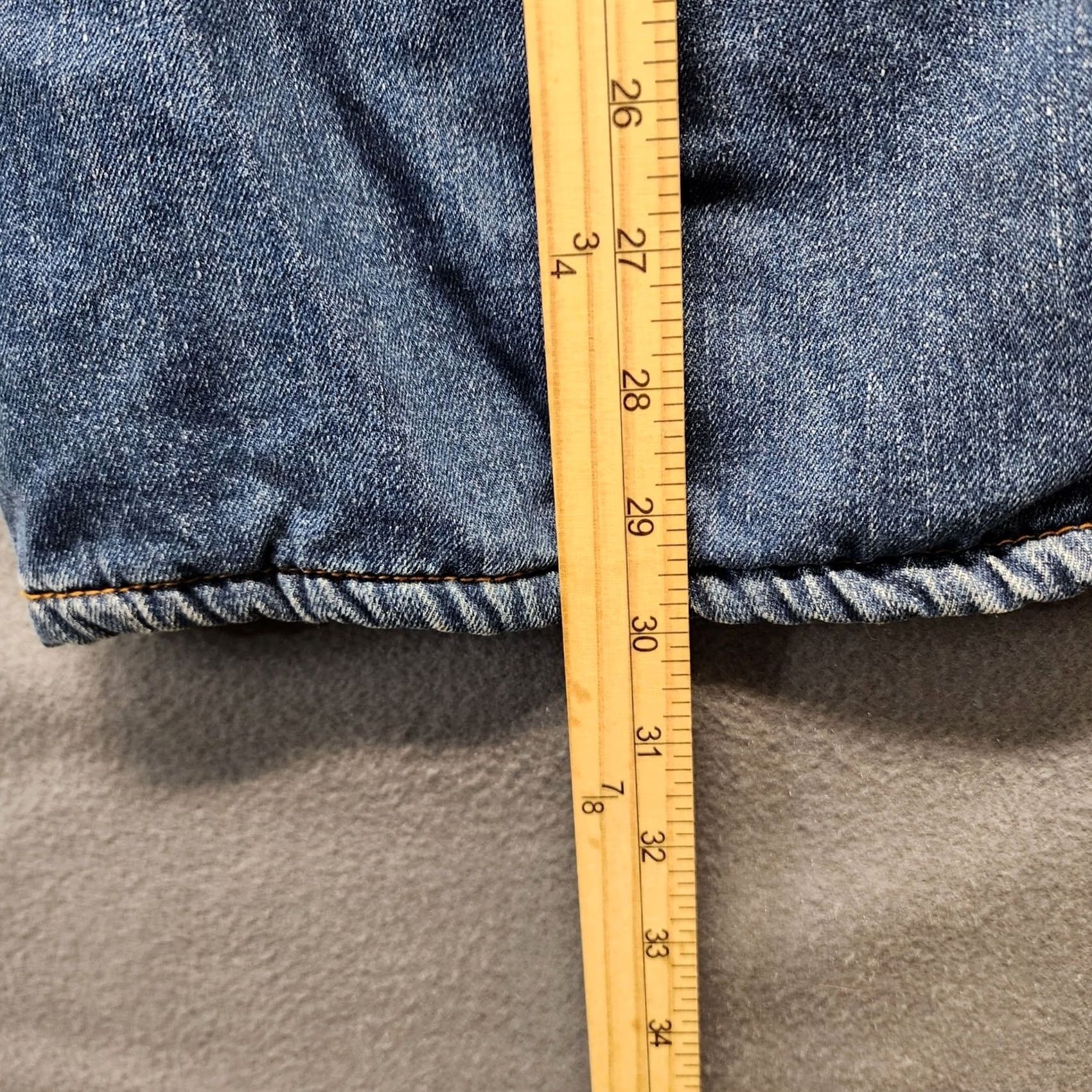 Vintage Mens C.E. Schmidt Workwear Jeans Blue Fleece Lined 42x30 Tagged 44x30 Workwear Mens Size US 40 / EU 56 - 6 Thumbnail