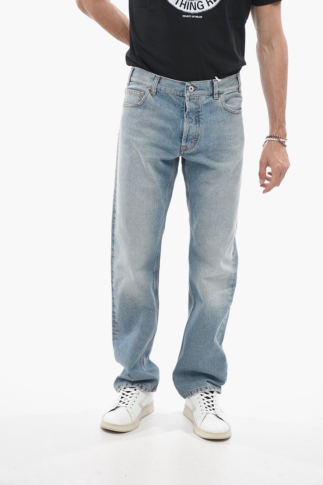 og1mm0424 Straight Leg Denim in Blue