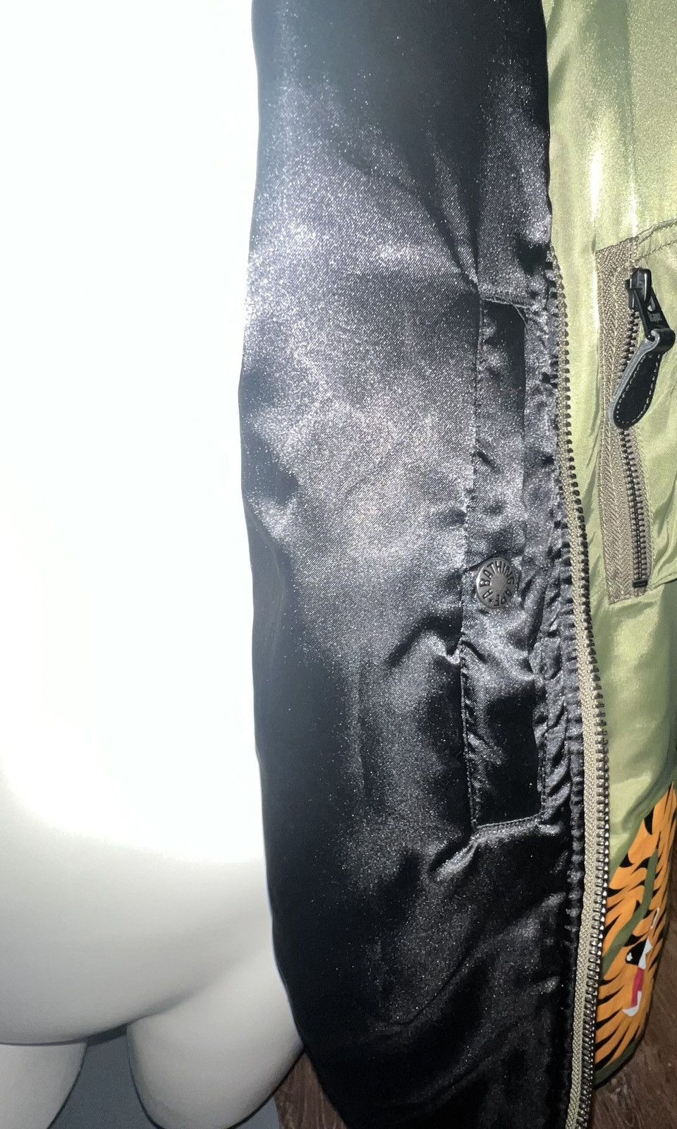 Bape A Bathing Ape Green Bomber Jacket Size US M / EU 48-50 / 2 - 5 Thumbnail