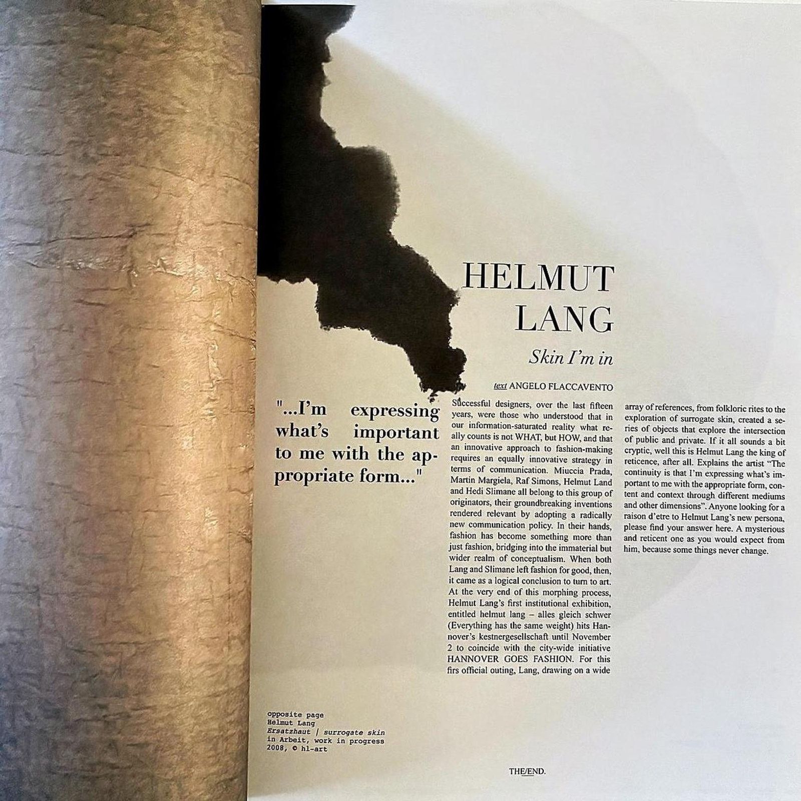 Helmut Lang × Maison Margiela × Marc by Marc Jacobs THE/END. PRIMAL magazine Maison Margiela Helmut Lang Size ONE SIZE - 3 Thumbnail