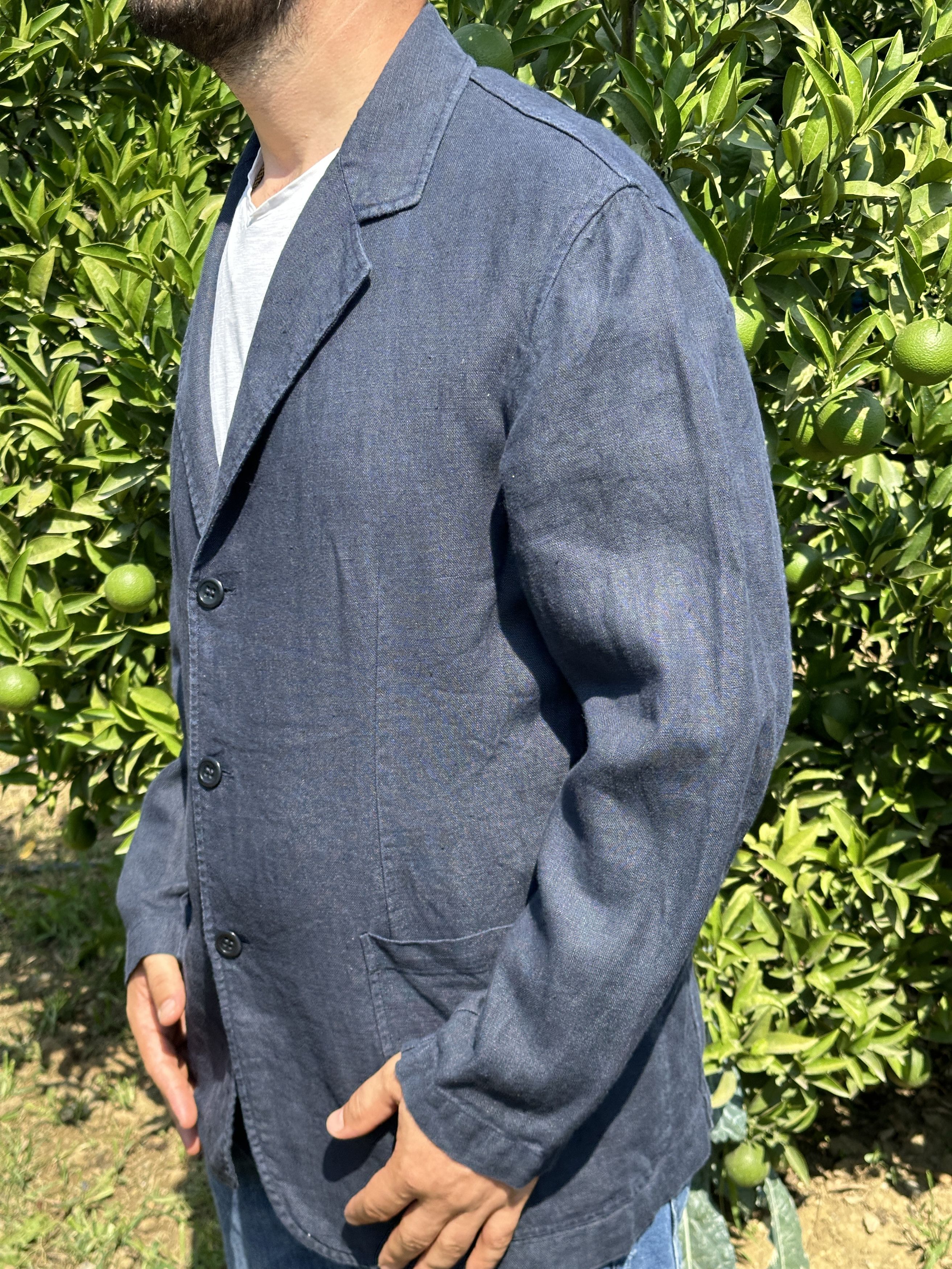 C.P. Company 1999 Linen C.P. Company Cp Jacket Flax Formal Tuxedo Size 52 Size 52L - 3 Thumbnail