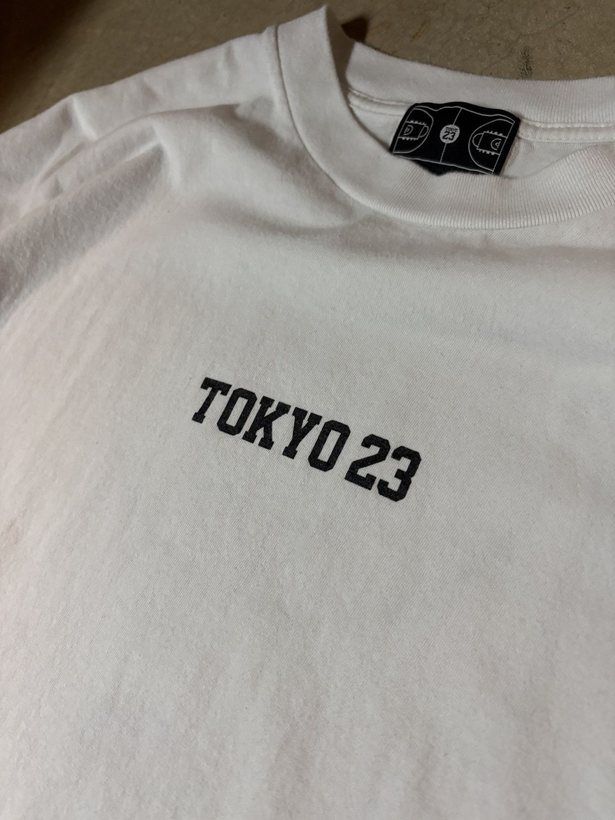 Japanese Brand Air Jordan X Tokyo 23 Basketball Tee T-shirt White Large Size US L / EU 52-54 / 3 - 2 Thumbnail