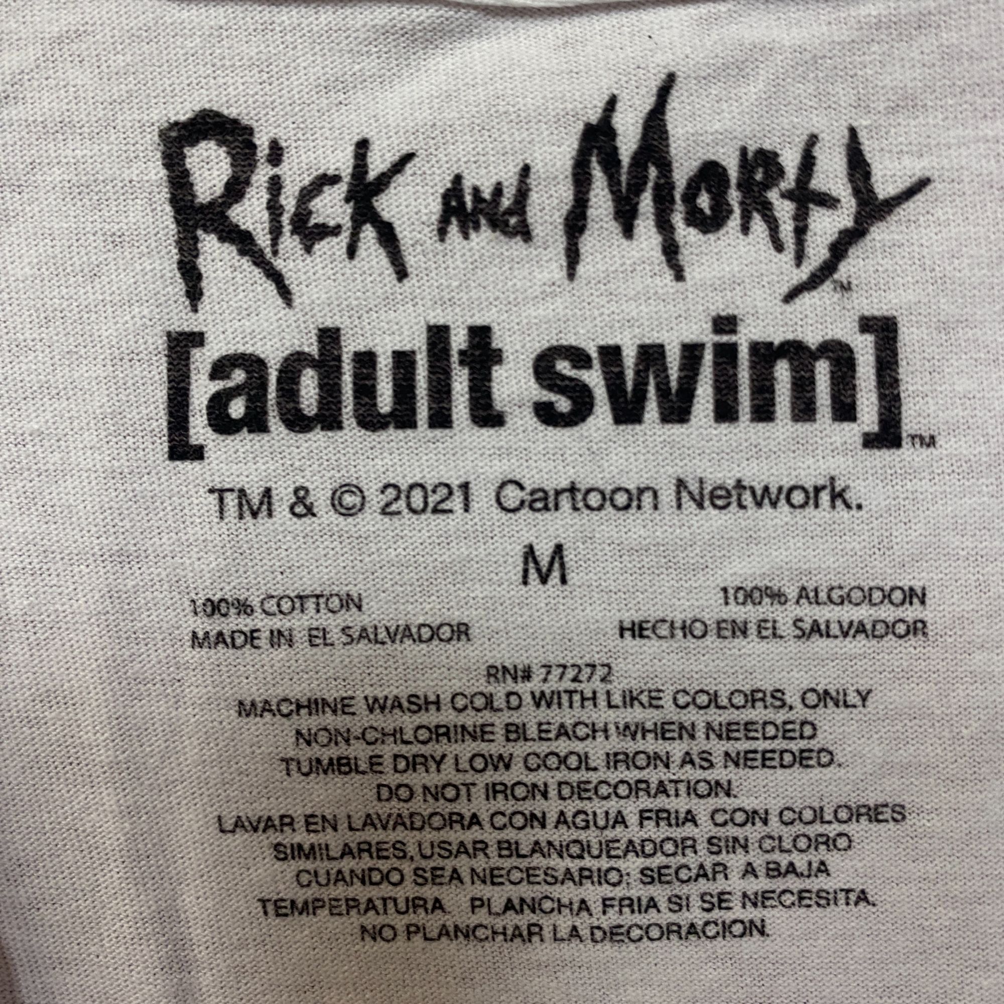 Other Adult Swim Rick and Morty Lawnmower Dog Snuffles T-Shirt Med Size US M / EU 48-50 / 2 - 4 Thumbnail