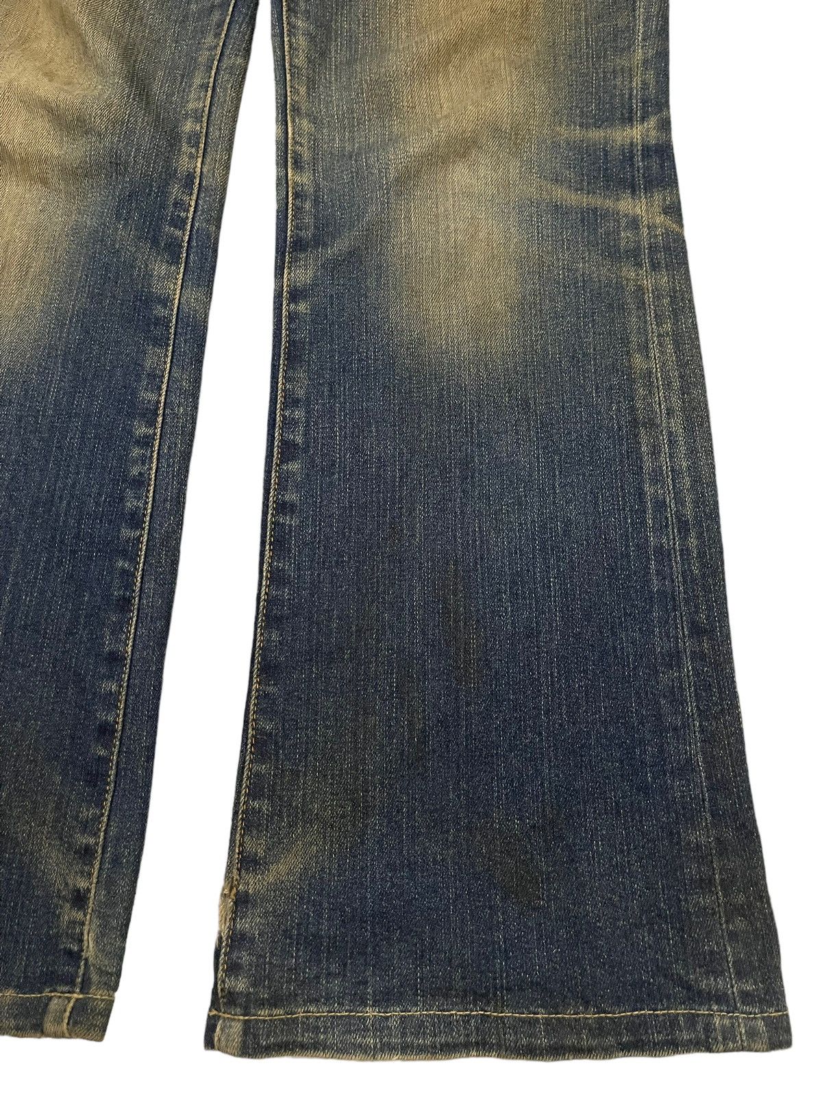Uniqlo Vintage Japanese Uniqlo Mud Wash Style Flare Jeans Size US 30 / EU 46 - 6 Thumbnail
