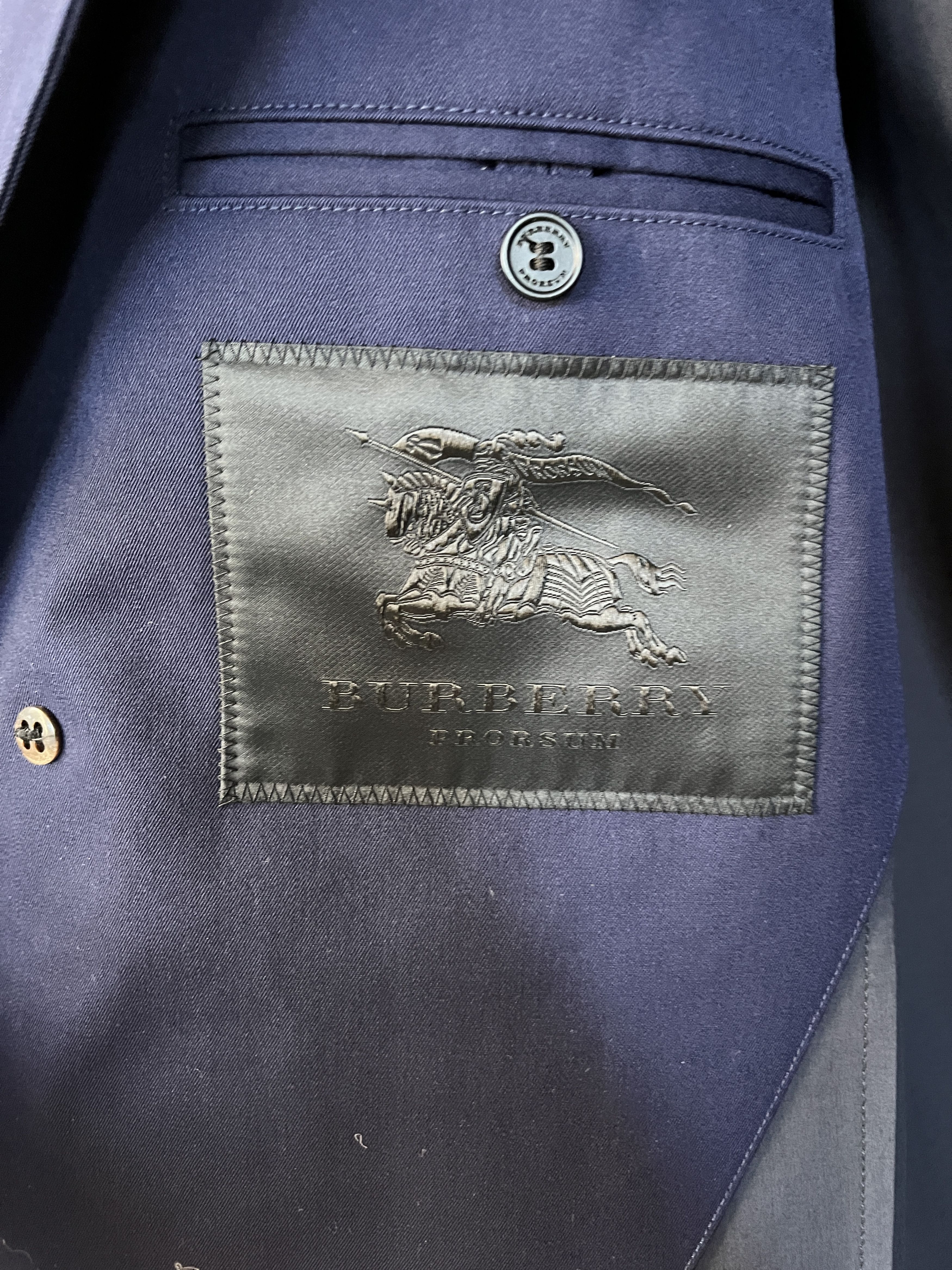 Burberry Prorsum Burberry Prorsum, mac, dark blue, 36UK/46IT RRP: £2,000 Size US S / EU 44-46 / 1 - 4 Thumbnail
