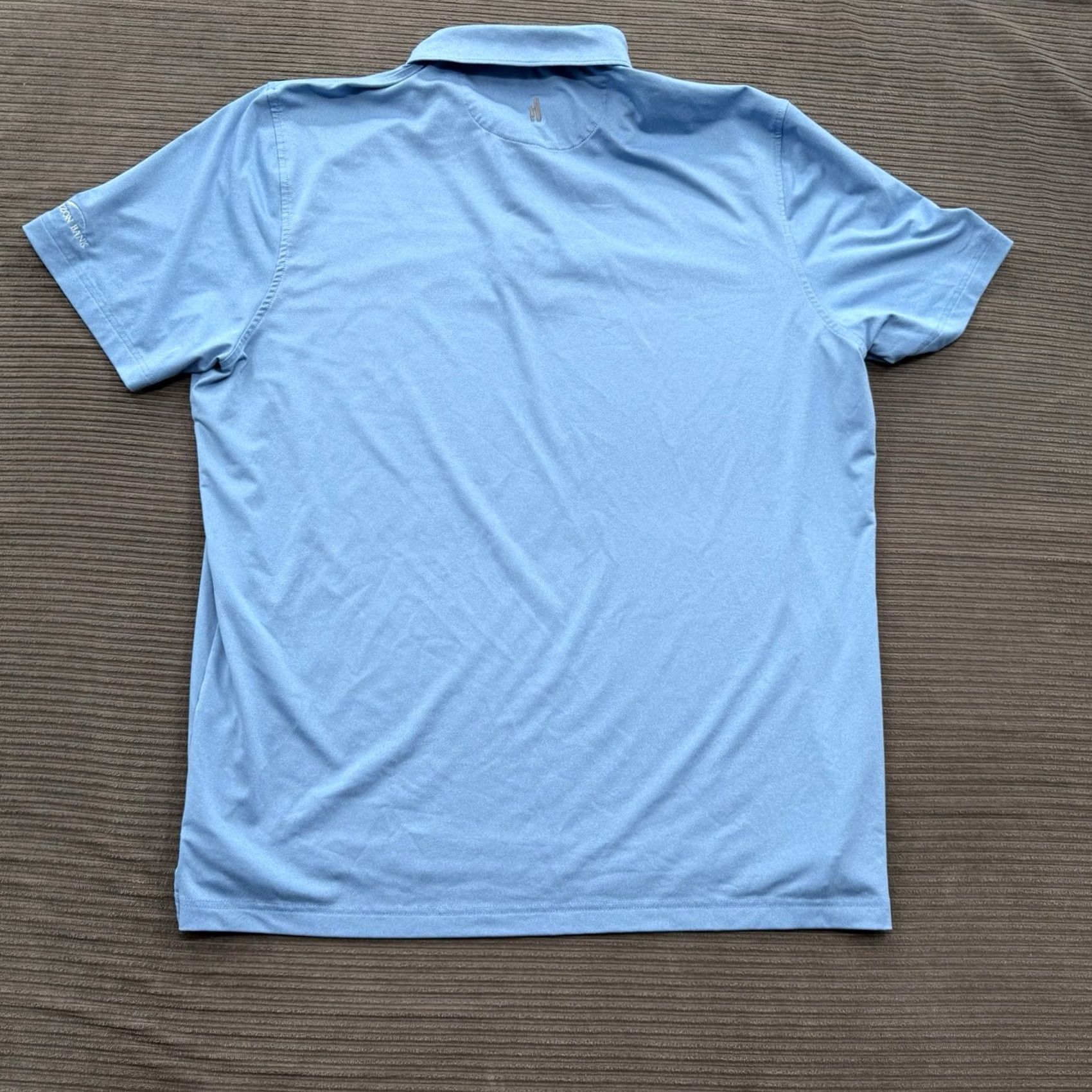 johnnie-O johnnie-O Polo Shirt Men XL Blue Polyester Golf Polo Shirt Sports Preppy Men’s Regular Fit 52in Chest Short Sleeve Size US XL / EU 56 / 4 - 2 Thumbnail