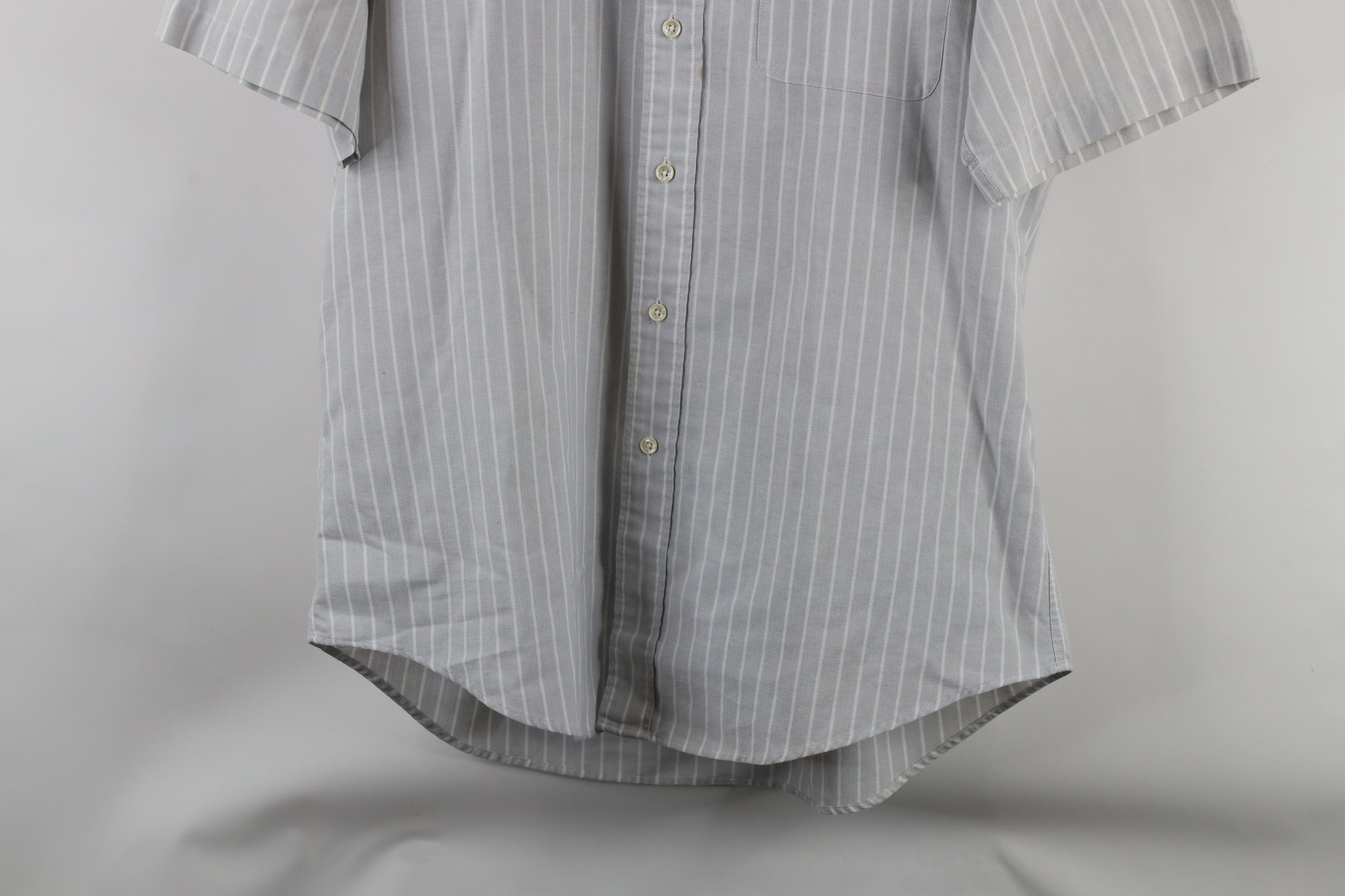Vintage Vintage 90s Streetwear Tailor Striped Button Down Shirt Size US M / EU 48-50 / 2 - 3 Thumbnail