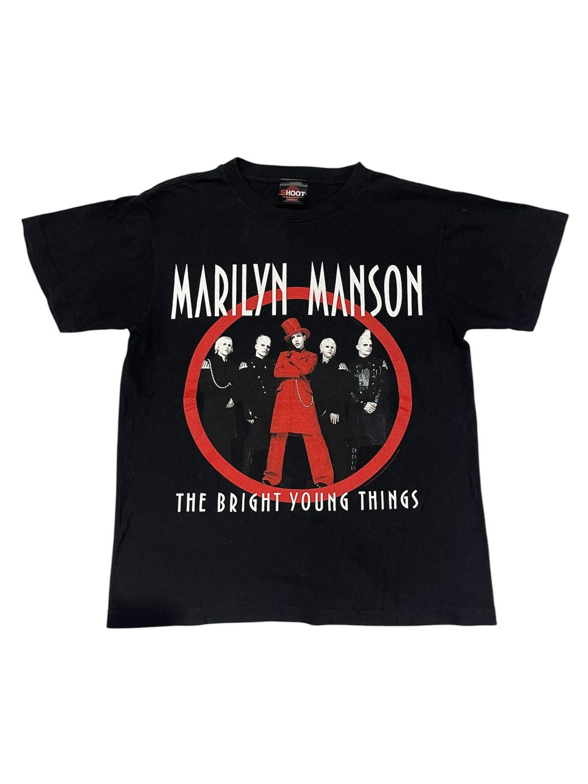 Band Tees × Marilyn Manson × Vintage MARILYN MANSON Size US M / EU 48-50 / 2 - 1 Thumbnail