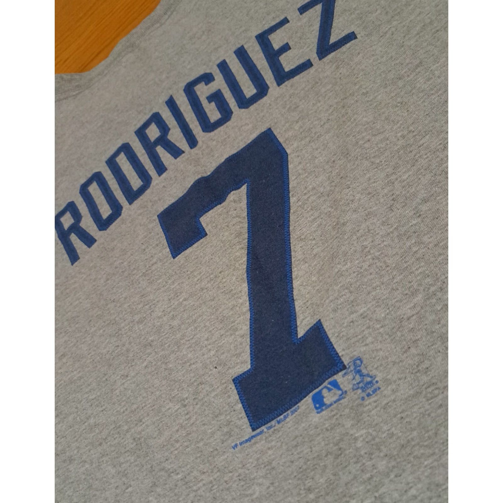 Lee Lee Detroit Tigers T-Shirt L Unisex Adults Gray Short Sleeve Sports 2006 Ivan Pudge Rodriguez Size US L / EU 52-54 / 3 - 2 Thumbnail