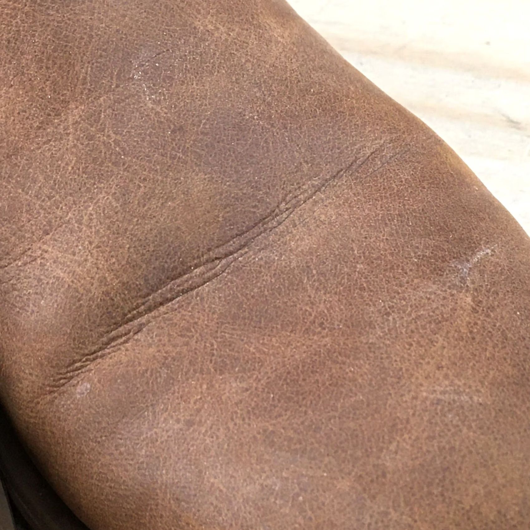 Vintage Universal Thread Boots Womens 6.5 Ankle Booties Brown Faux Leather Pull On Boots Size US 7 / IT 37 - 4 Thumbnail