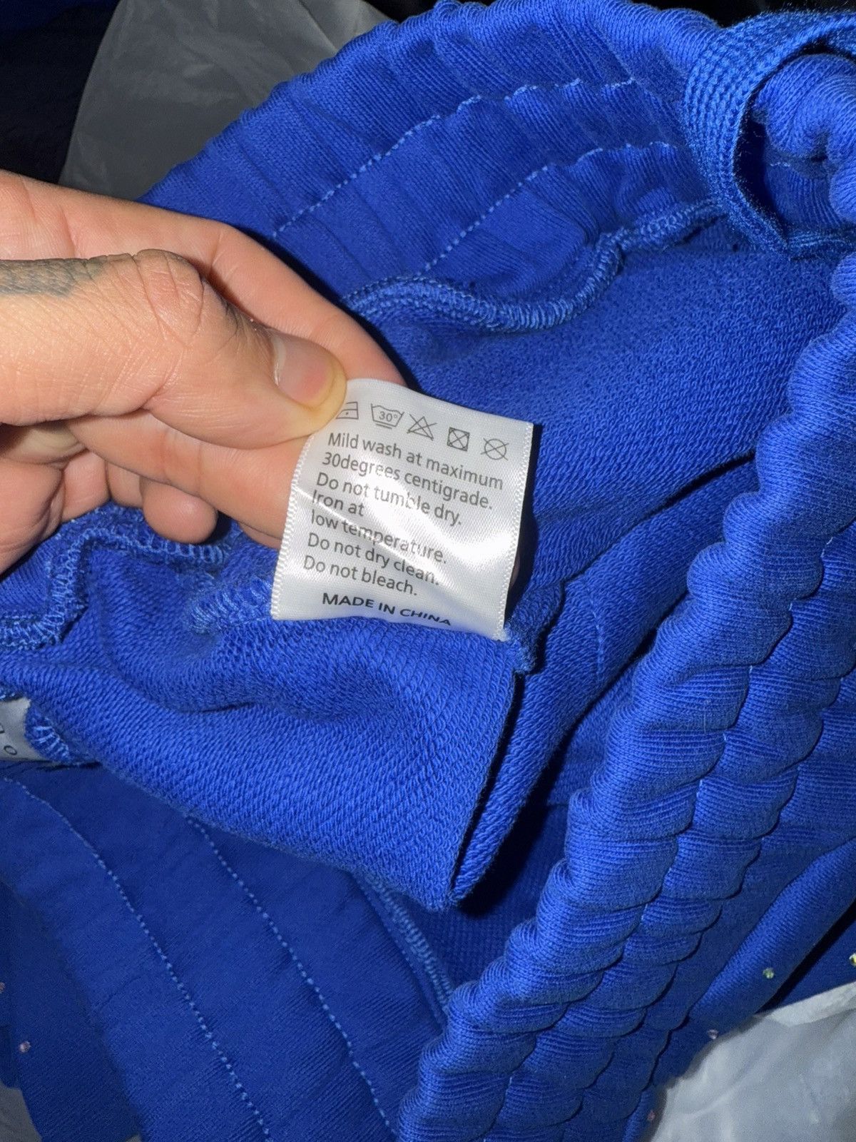 Who Decides War Wdw rhinestone sweatsuit Size US L / EU 52-54 / 3 - 8 Thumbnail