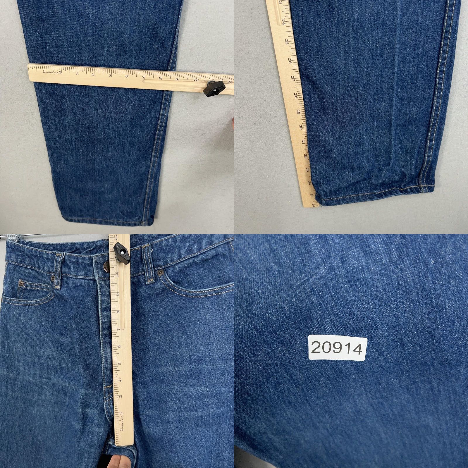 Calvin Klein VINTAGE Calvin Klein Jeans Womens 28 Tall High Rise Denim 80s Classic Casual Size 28" / US 6 / IT 42 - 9 Thumbnail