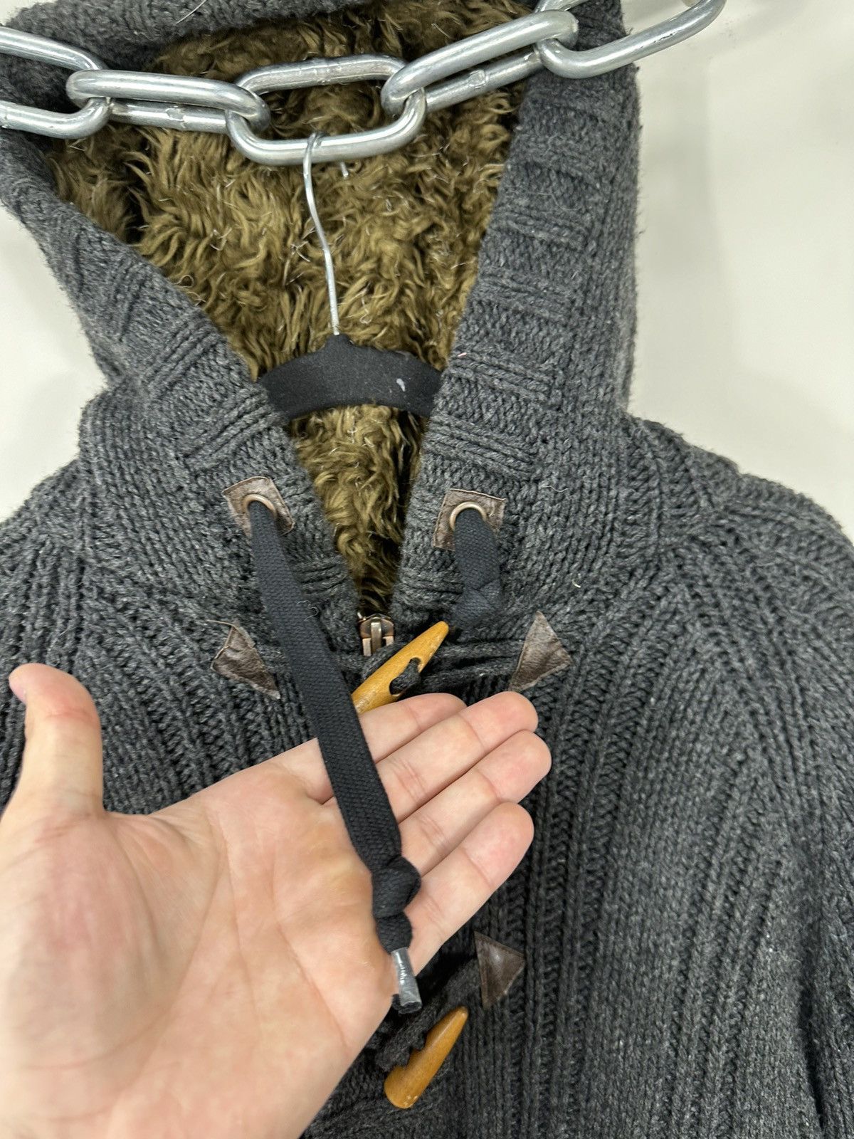 Schott Vintage Schott USA Hooded Heavy Wool Coat Jacket Size US L / EU 52-54 / 3 - 9 Thumbnail