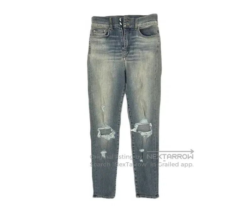 Amiri Amiri New double knee ripped denim jeans Size US 30 / EU 46 - 1 Thumbnail