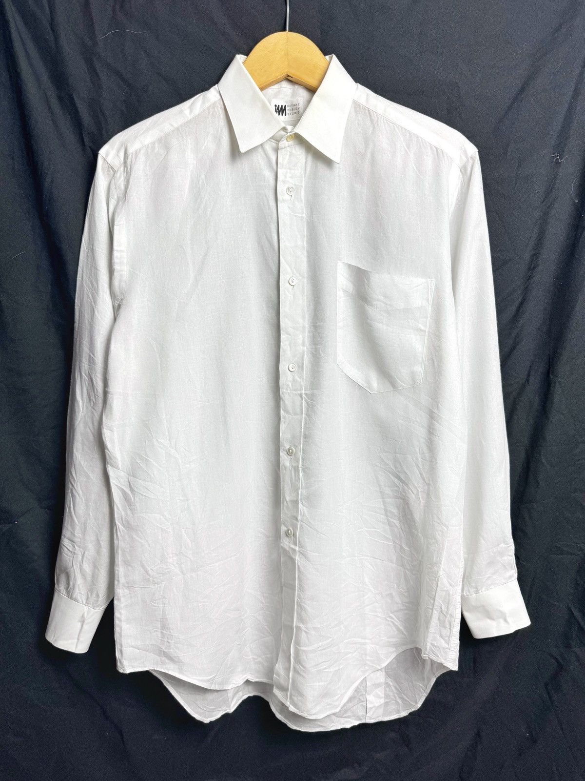 Issey Miyake Issey Miyake White Button Shirt Size US L / EU 52-54 / 3 - 1 Thumbnail