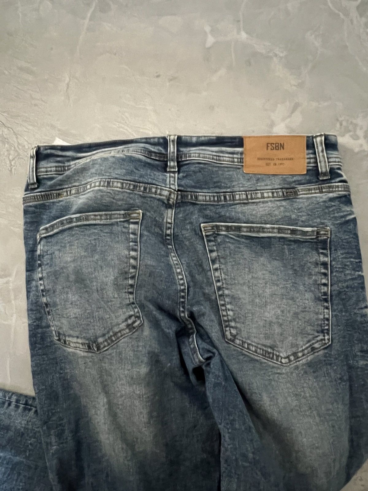 Vintage Underground Y2K Slim Fit / Jeans Faded Archive Swag Size US 33 - 6 Thumbnail