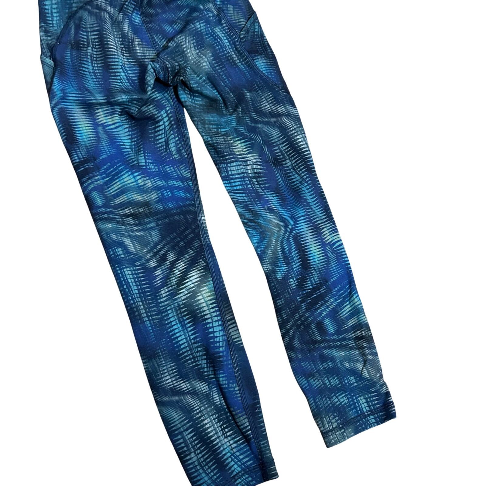 Lululemon Lululemon Wunder Train HR Pocket Legging Blue 4 Size 27" / US 4 / IT 40 - 11 Thumbnail