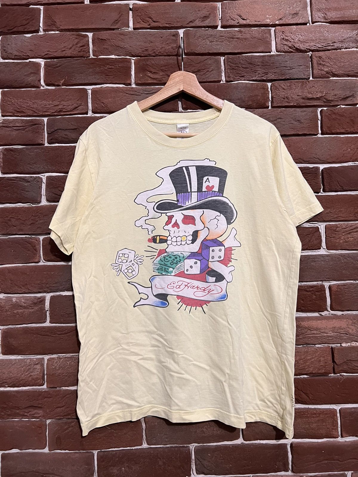 Ed Hardy Vintage Skull Y2K Drip Hype Streetwear Tshirt