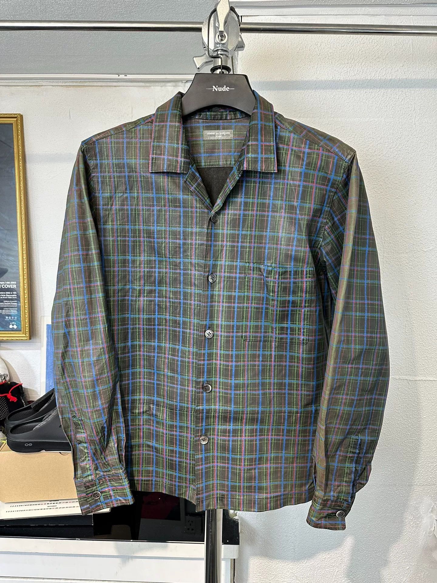 Comme des Garcons Comme des Garcons Plaid Shirt Jacket Size US M / EU 48-50 / 2 - 1 Thumbnail