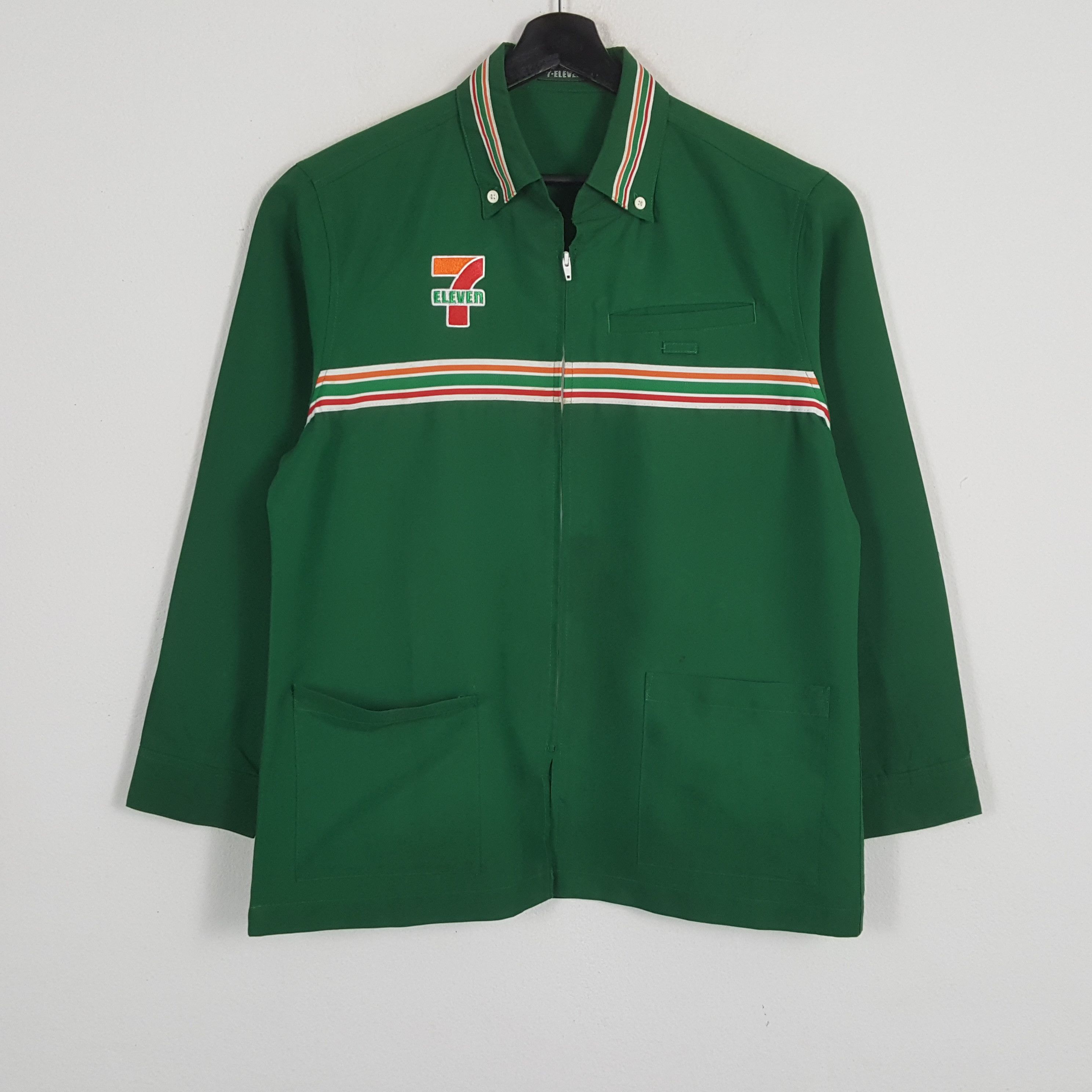 Japanese Brand × Vintage 7 ELEVEn Japanese Workers Uniform Jacket Size US M / EU 48-50 / 2 - 3 Thumbnail