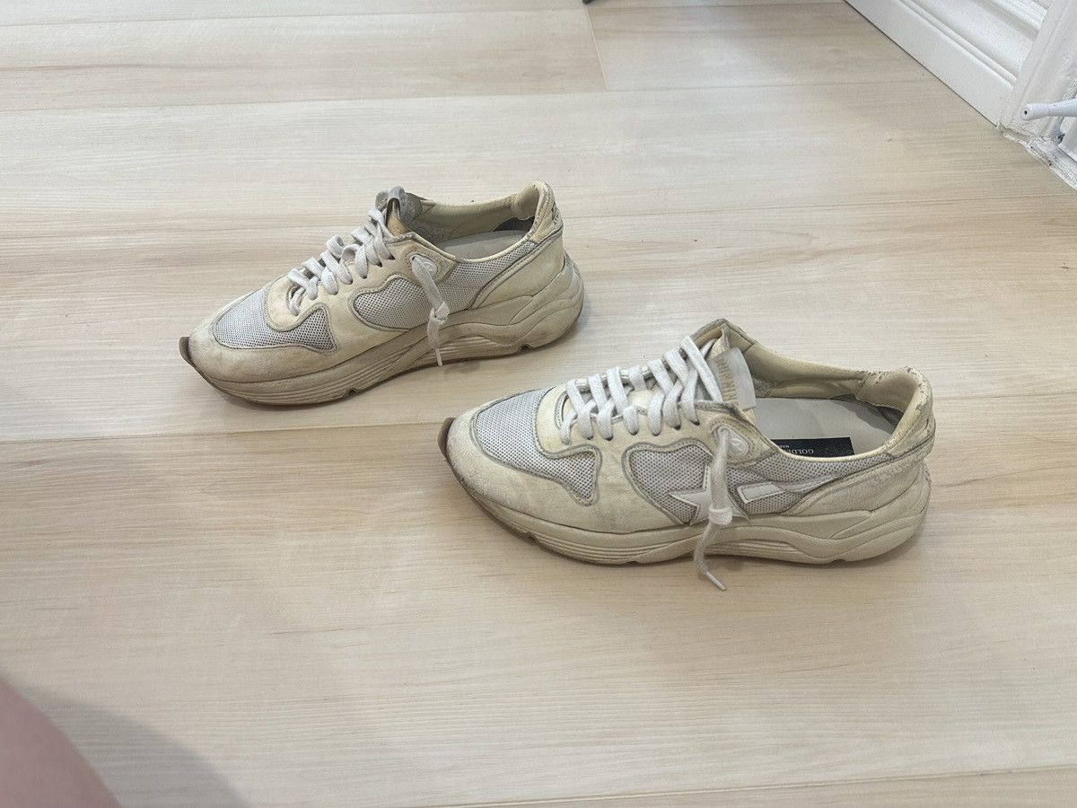 Golden Goose Golden Goose Women's Running Sole mesh and white nappa 6.5 Size US 7 / IT 37 - 5 Thumbnail