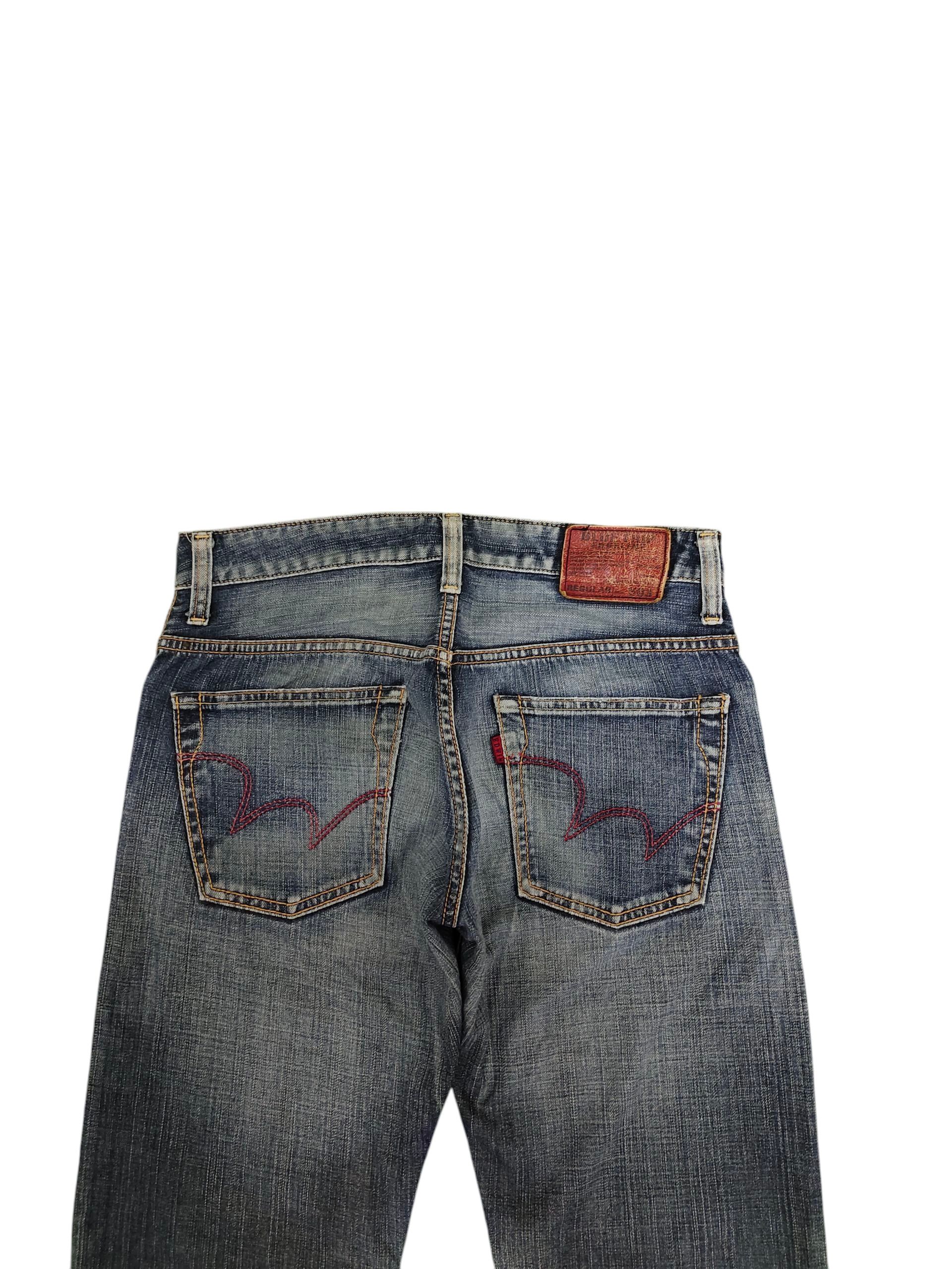 Comme des Garcons × Undercover Vintage Edwin 503 Regular Clawmark Distress Denim Jeans Size US 32 / EU 48 - 9 Thumbnail
