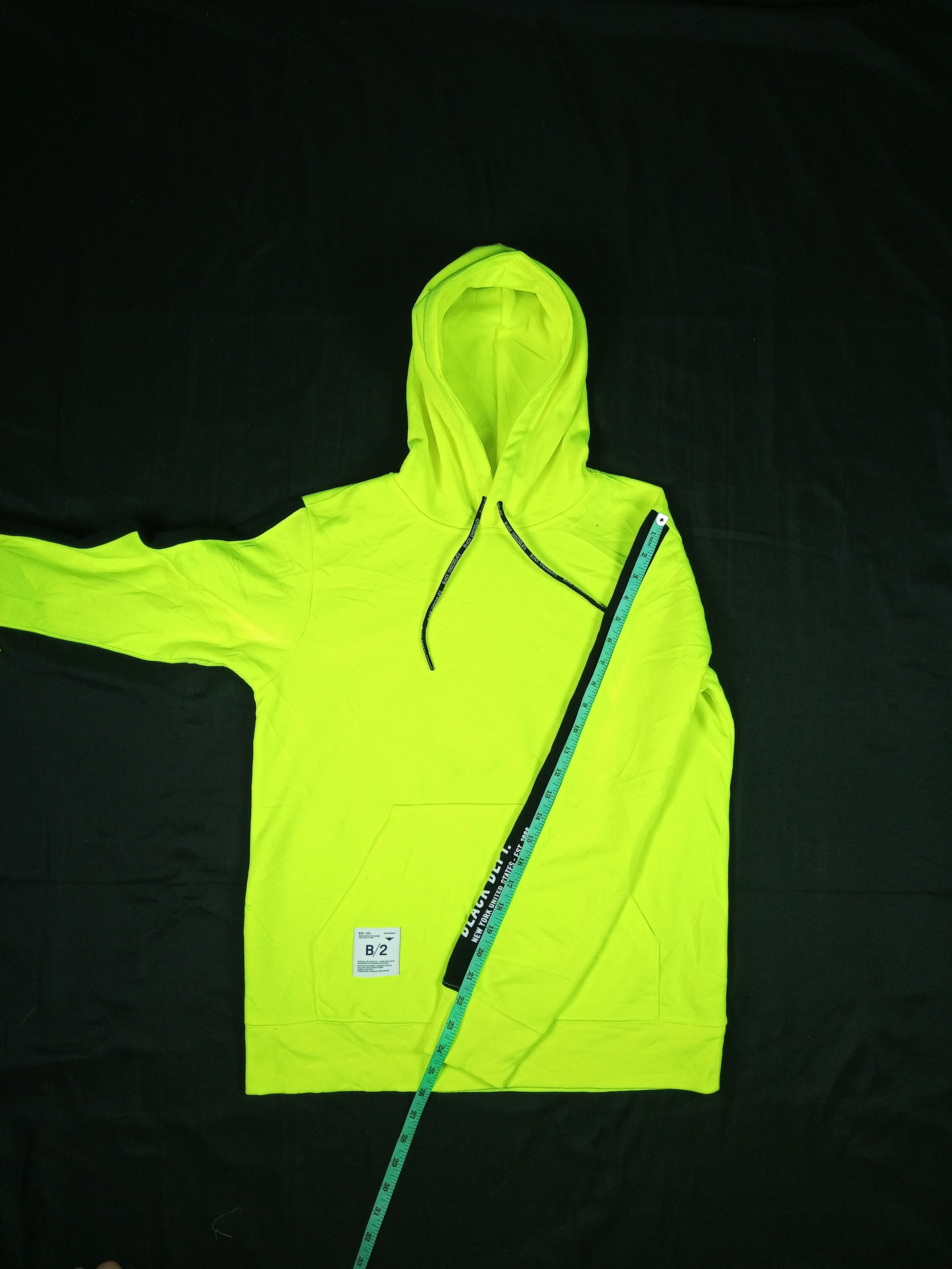 Chocolate × Japanese Brand Black Chocoolate Hoodie Neon Size M Size US M / EU 48-50 / 2 - 12 Thumbnail
