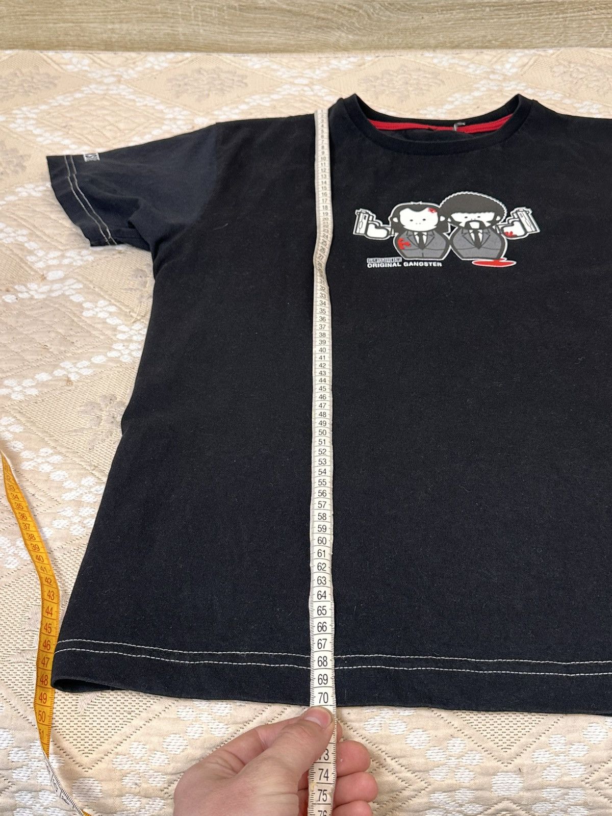 Vintage 🔥 RARE Pulp Fiction 90s Jules Vincent Movie Shirt Tarantino Size US L / EU 52-54 / 3 - 9 Thumbnail