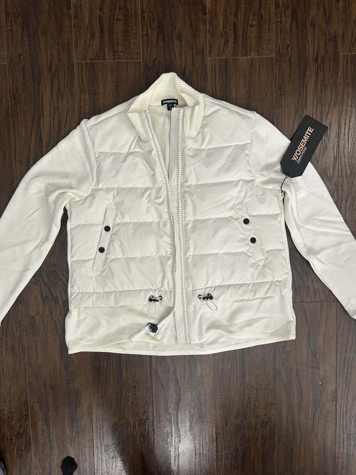 Other Yosemite Quilted Down Zip/Snap Jacket Size XS / US 0-2 / IT 36-38 - 2 Thumbnail