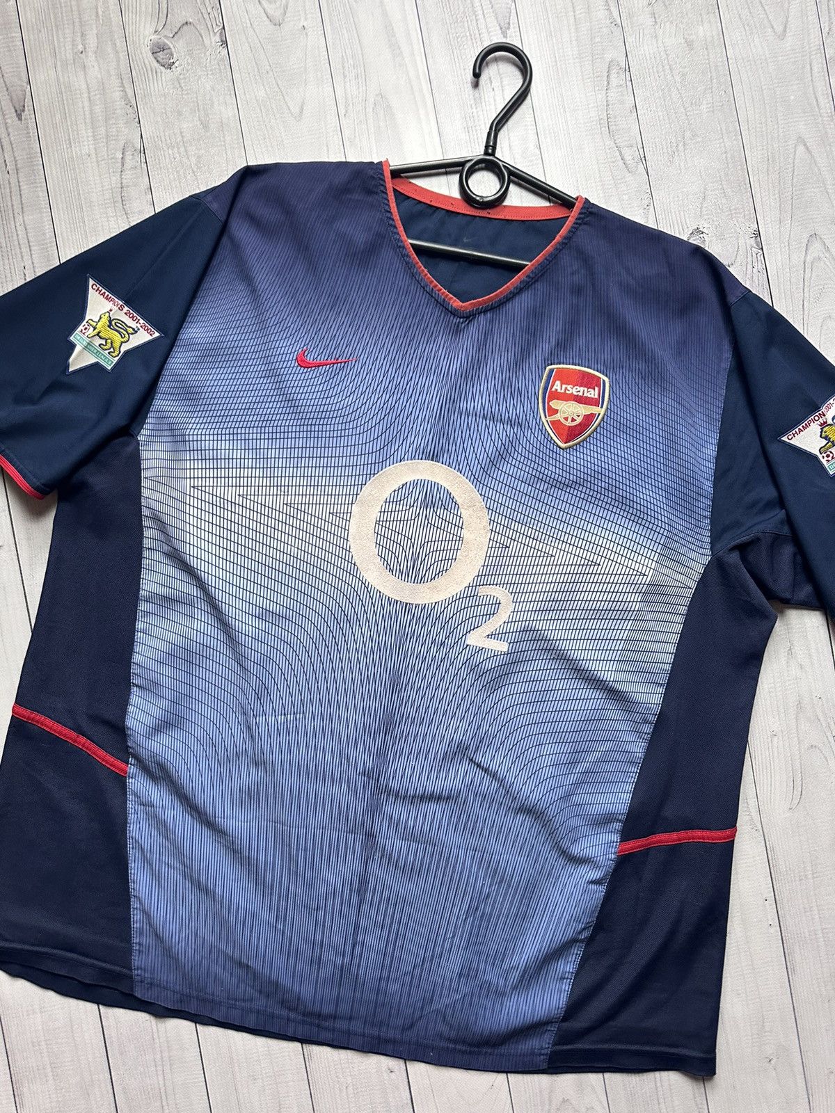 Vintage Vintage Nike arsenal soccer jersey size XXL 14 Va Va Voom Size US XXL / EU 58 / 5 - 2 Thumbnail