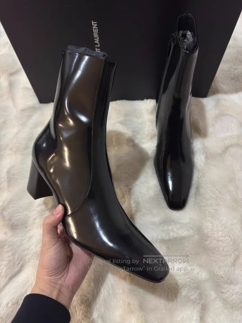 Saint Laurent Paris Saint Laurent Paris Men's Boots Size US 11 / EU 44 - 4 Thumbnail