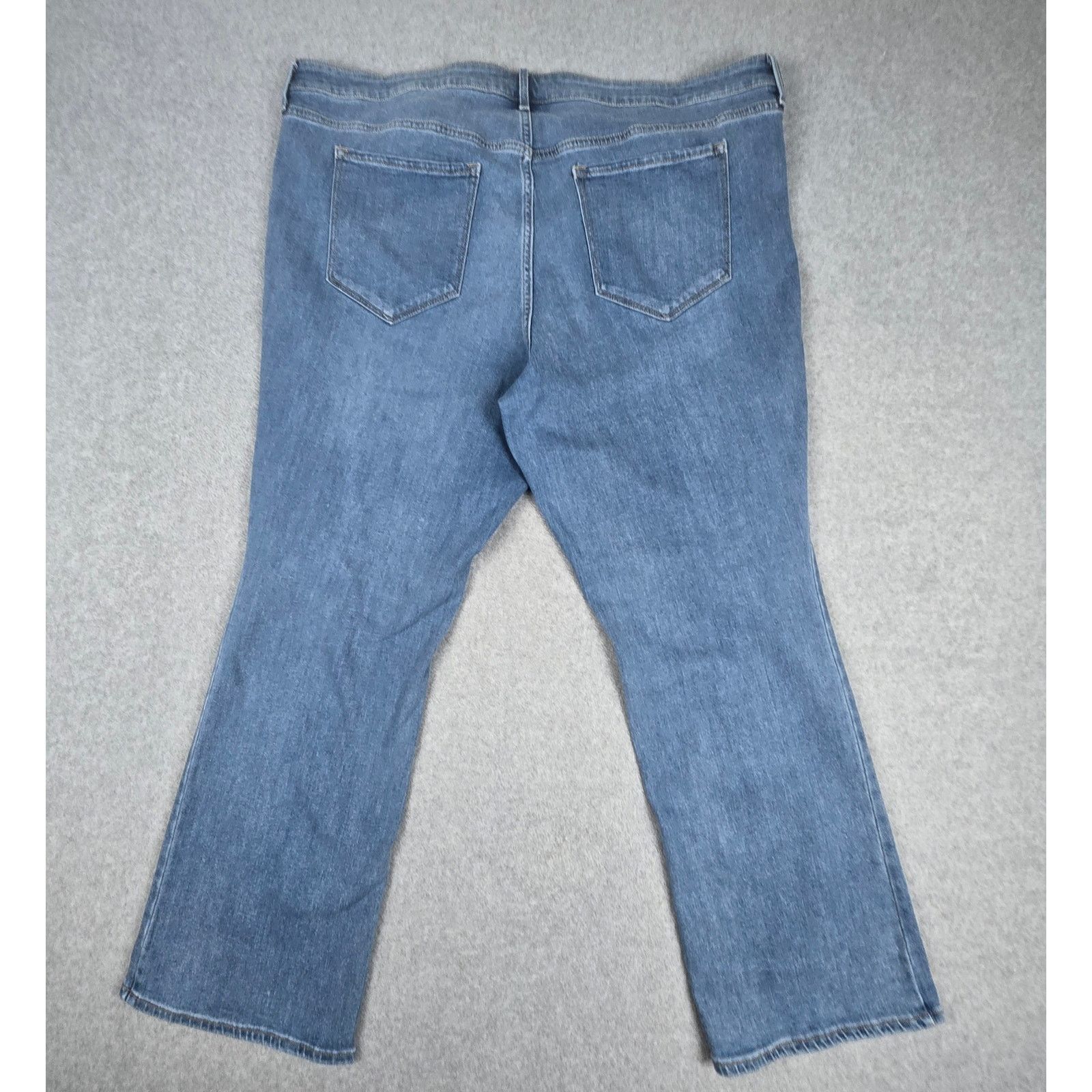 Old Navy Old Navy Womens 24 Mid Rise Wow Boot Cut Jeans Size 42" / US 20 - 2 Thumbnail