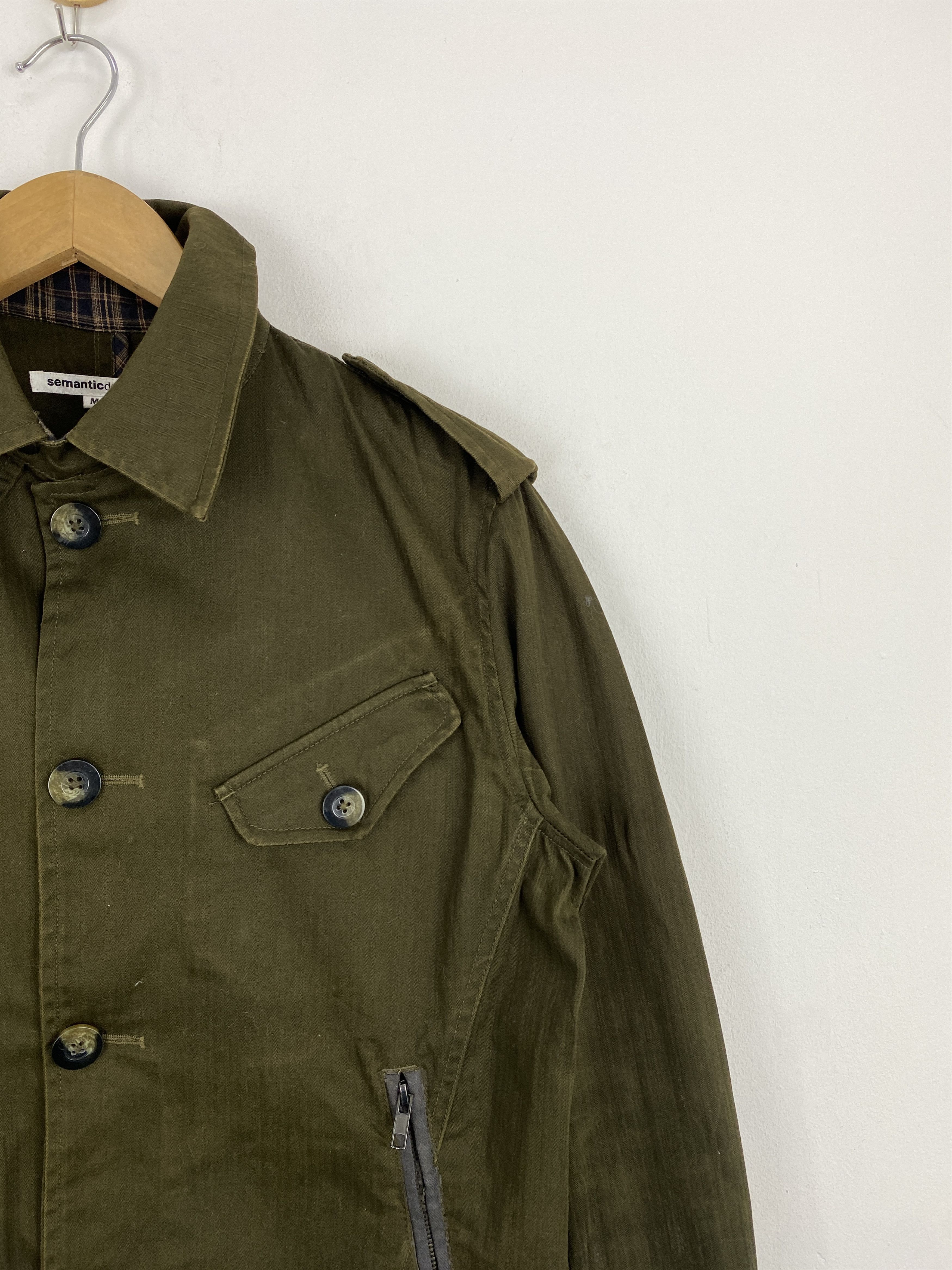 semanticdesign Vintage Semantic Design Avant Garde Light Jacket MJ0052 Size US M / EU 48-50 / 2 - 9 Thumbnail