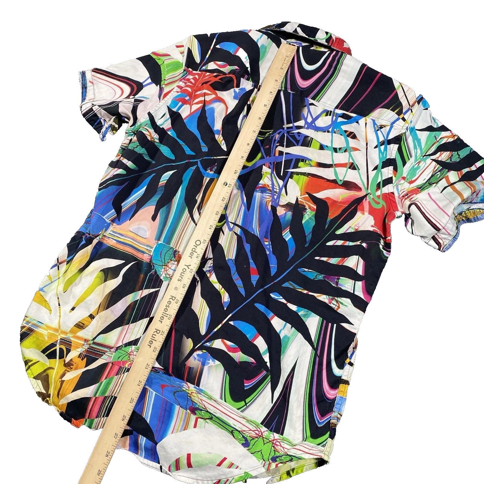 Robert Graham Robert Graham Fish N Chips Short Sleeve Sport Shirt S Multi Size US S / EU 44-46 / 1 - 8 Thumbnail